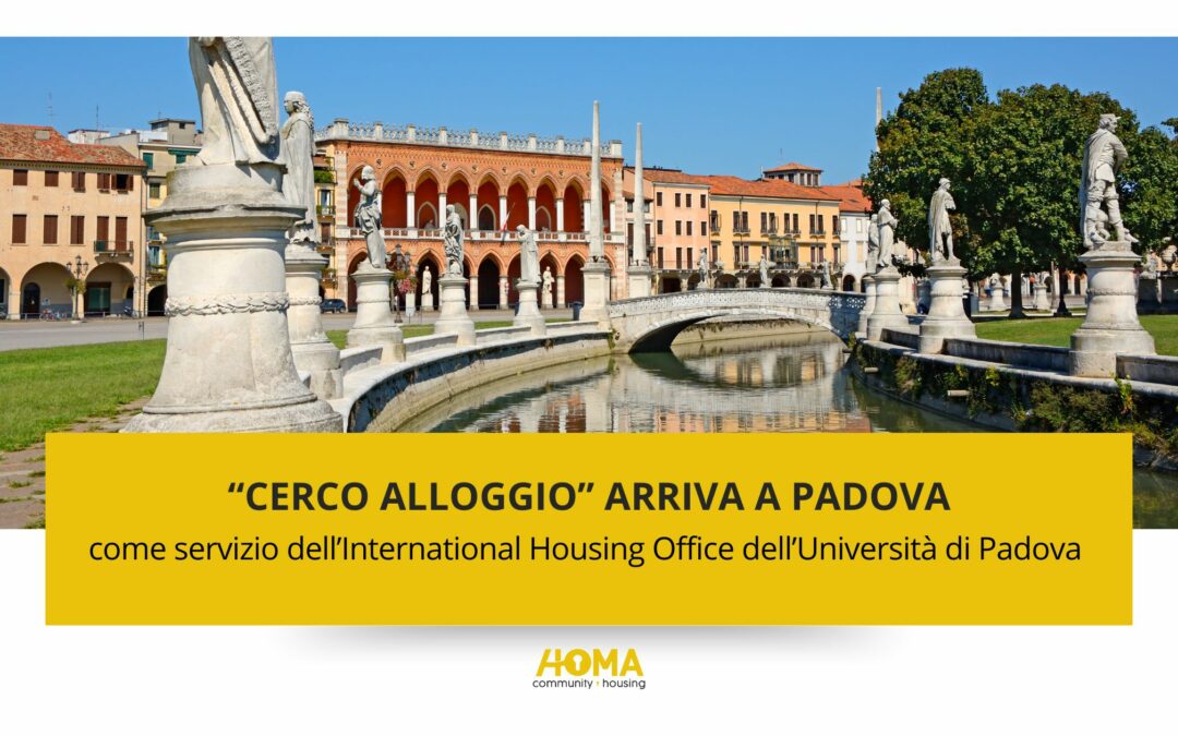 Cerco Alloggio arriva all’Università di Padova