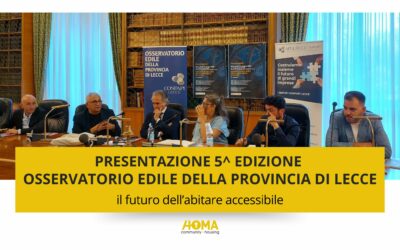 Presentazione V edizione – Osservatorio Edile della Provincia di Lecce