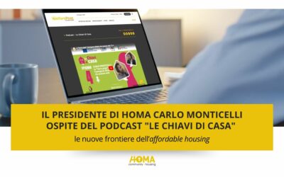 Abitare accessibile: il Presidente di HOMA ospite del podcast “Le Chiavi di Casa”.