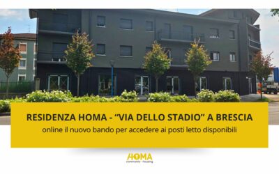 Residenza Via dello Stadio a Brescia: online il nuovo bando